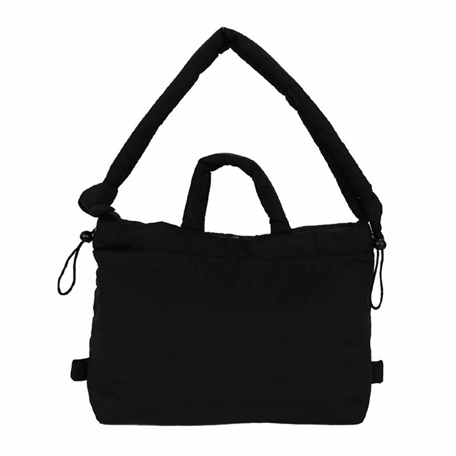SENBADO Puff 3 Way Shoulder 623-7132 Black  (255g) Simple Everyday Bag