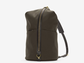 Durable Travel Gear M/S Carpet Bag ?C Army/Dark Brown