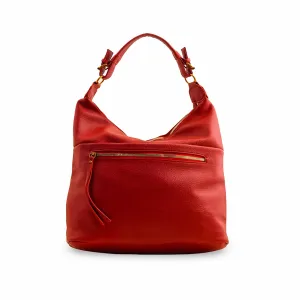 Red Women Formal Shoulder Bag P36359 Daily Essential