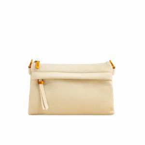 Beige Women Formal Shoulder Bag P36363 Crossbody Style Everyday Essentials