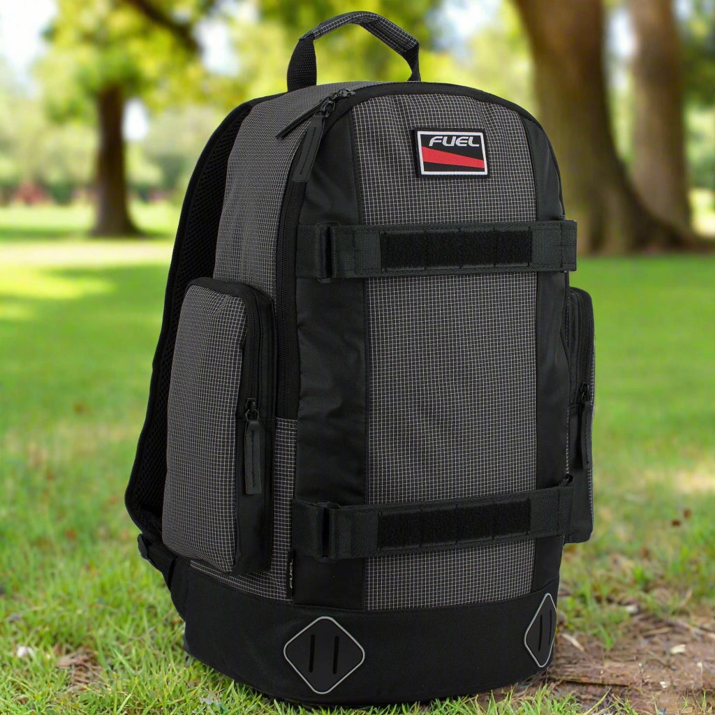 Travel Ready Durable Element Fuel Pro Skater Backpack With Adjustable Dual Straps