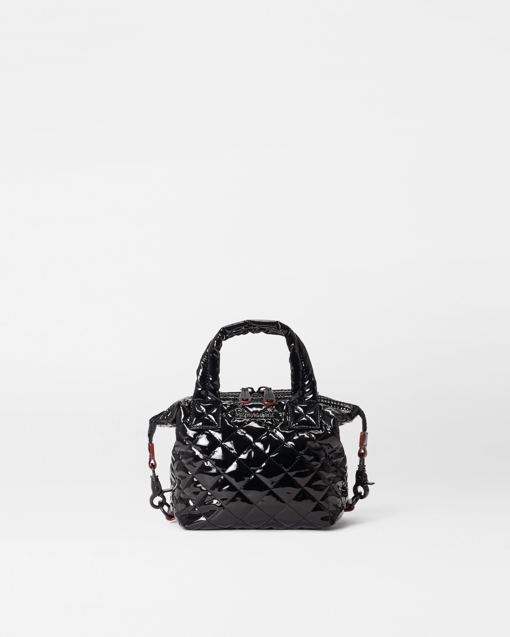 Black Lacquer Micro Sutton Casual Bag
