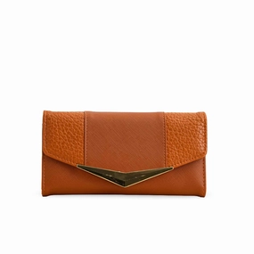 Brown Casual Wallet For Women P70978 Everyday Function