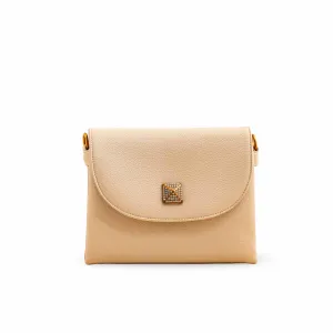 Outdoor Use Apricot Women Formal Shoulder Bag P36377