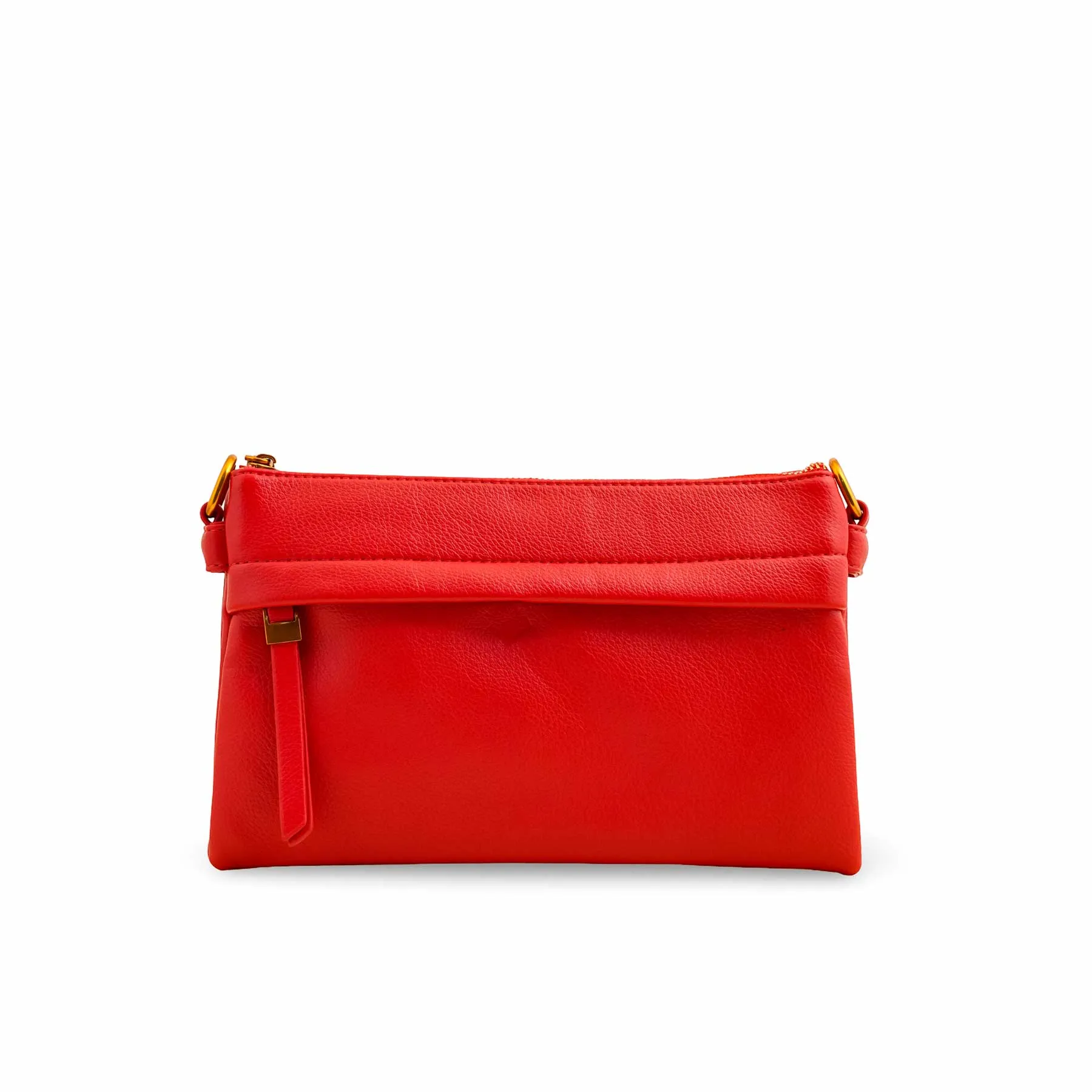 Easy Carry Handle Casual Streetwear Red Women Formal Shoulder Bag P36363