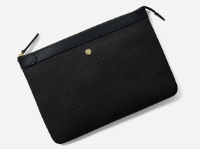 M/S Pouch Large ?C Haptic Black/Black Durable Functionality Reusable Travel Bag