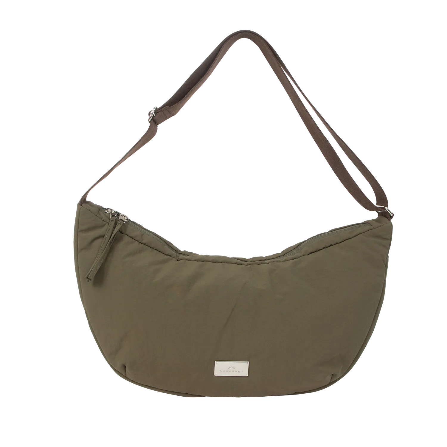 Compact Urban Fashion Casual Edge Croissant Softies Series Crossbody Bag