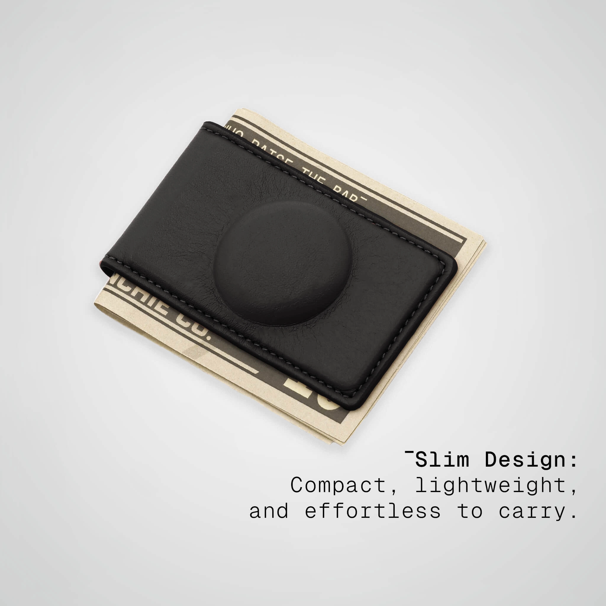 2 in 1 AirTag Money Clip Stylish Daily Organizer Practical Accessory Sport Lifestyle