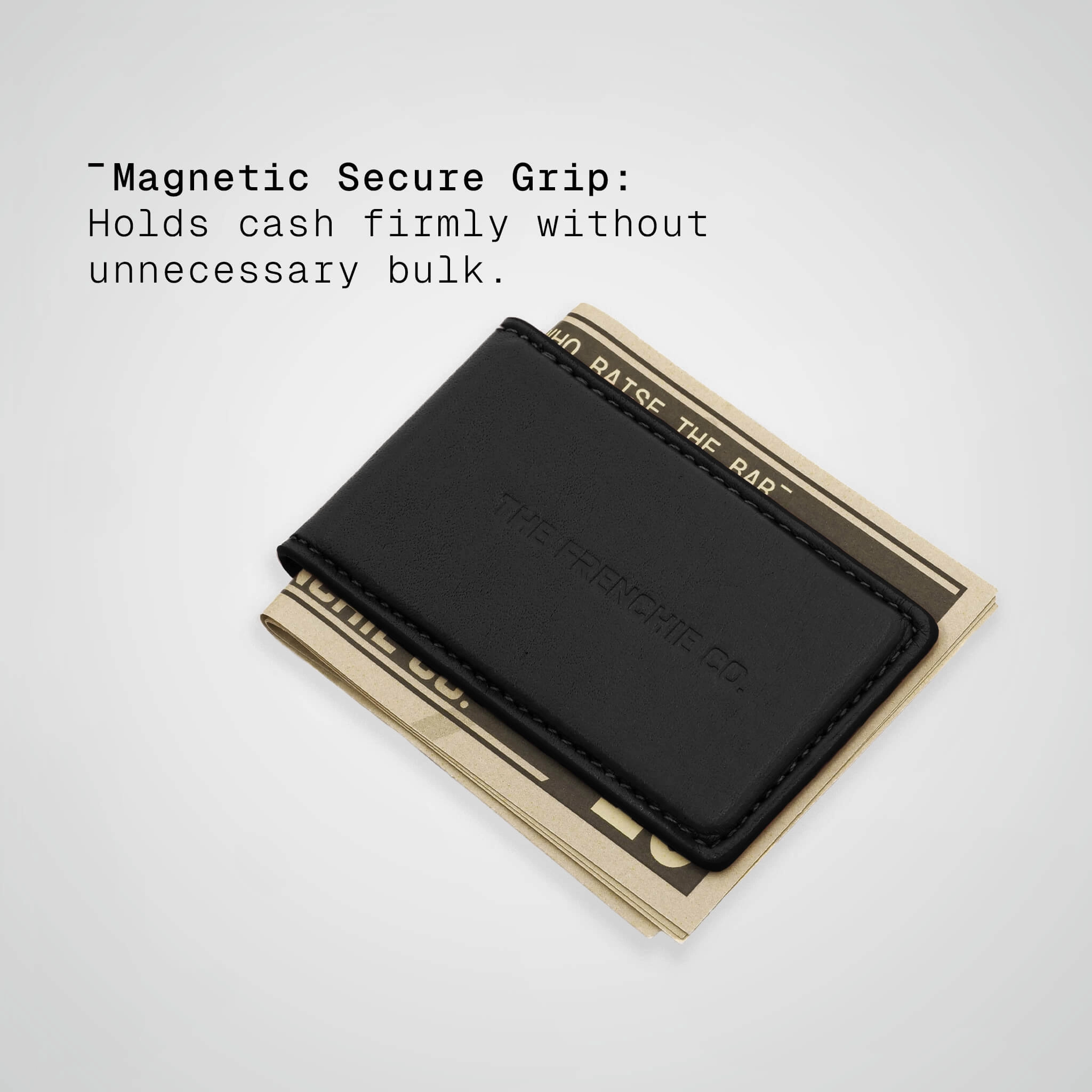 Ergonomic Shape 2 in 1 AirTag Money Clip Rugged Utility