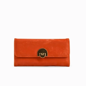 Minimal Style Orange Casual Wallet P70973
