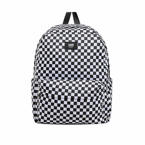 School Day VAN'S Old Skool Check Backpack Black