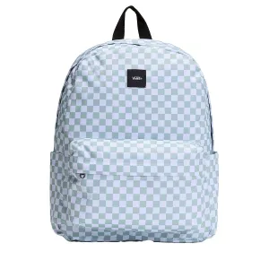VAN'S Old Skool Check Backpack - Gray Olive Compact Function Performance