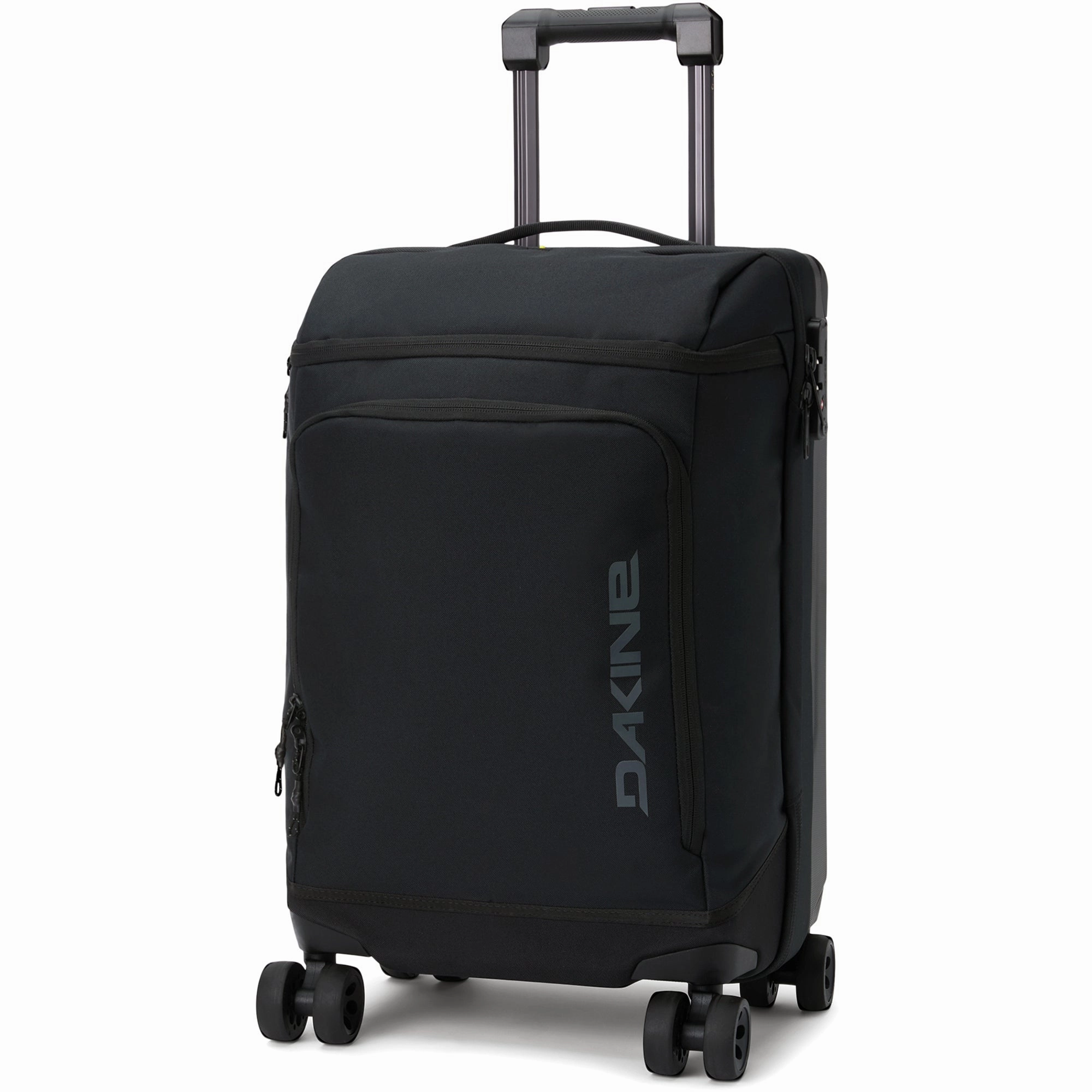 Compact Travel Split 4 Wheel Carry On 48L - Black