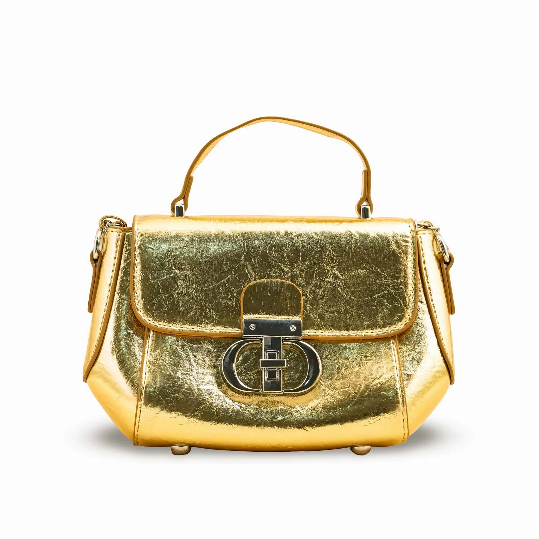 Lightweight Utility Golden Formal Clutch P24112