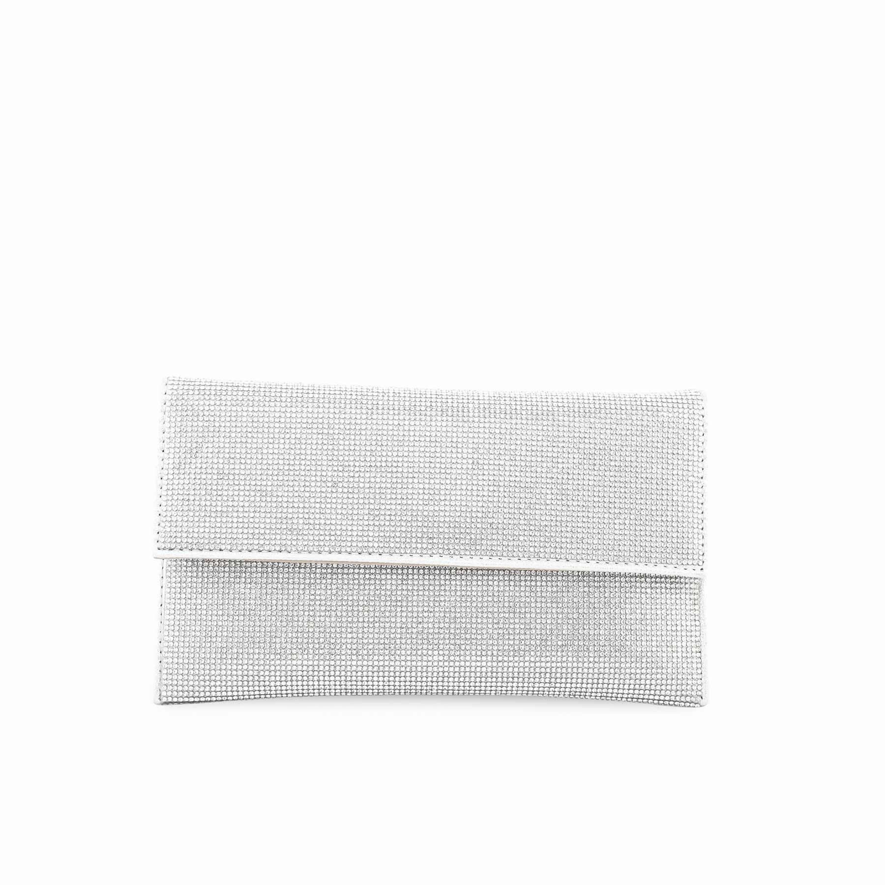 Silver Bridal Clutch P24349 Versatile Work Bag