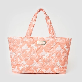 Daily Explorer Tropical Tote - Island Peach