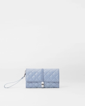 Sleek Utility Gear Minimal Spirit Stone Blue Astor Convertible Crossbody (Fabric)