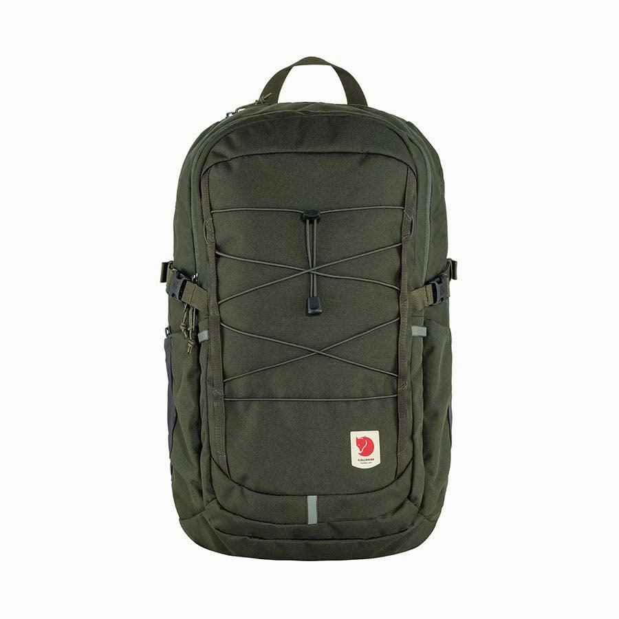 FJALLRAVEN FW22 Skule 28 Backpack - D.Forest Lightweight Organizer Bag