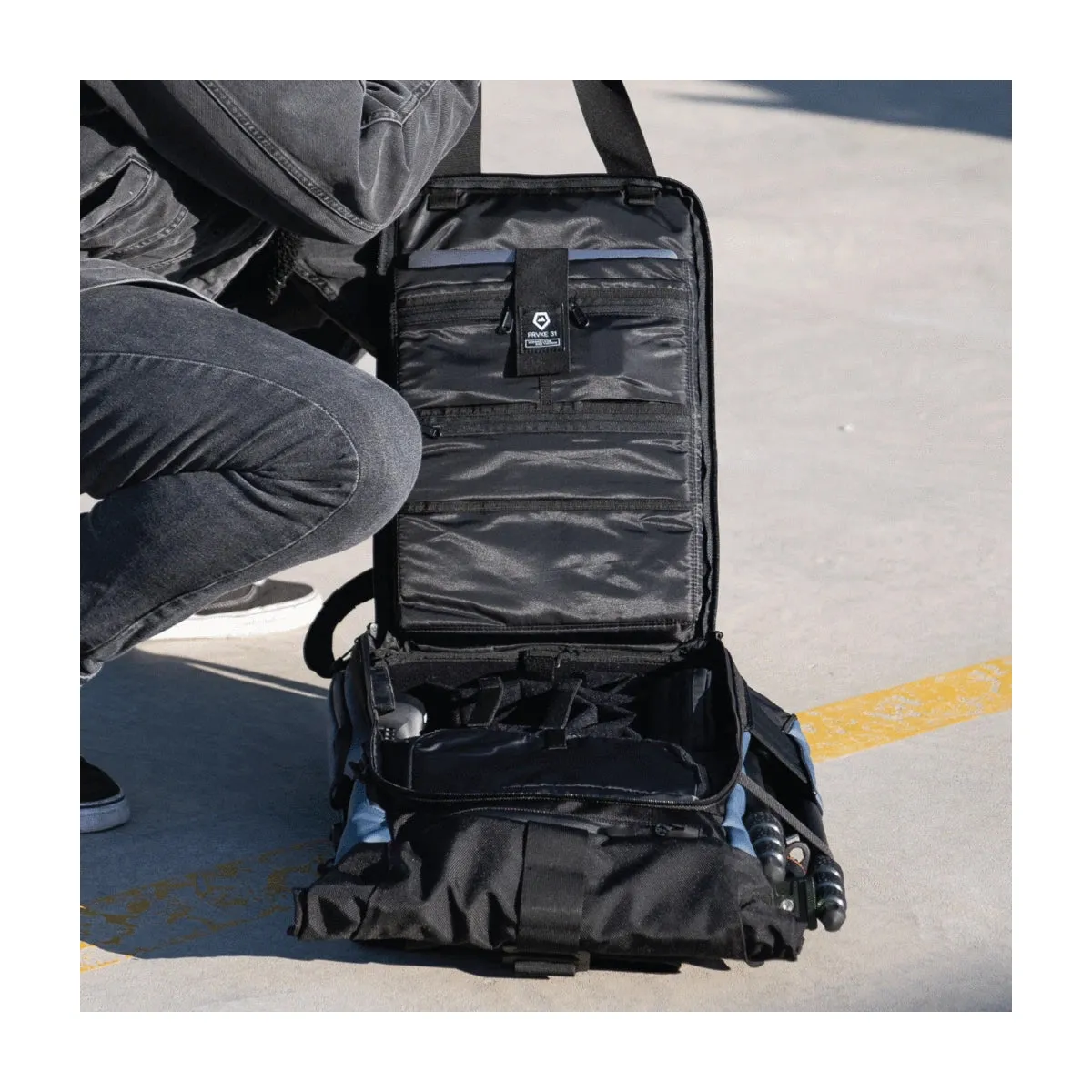 Wandrd : PRVKE 21L / 31L : Wasatch Green V3 Quick Organization