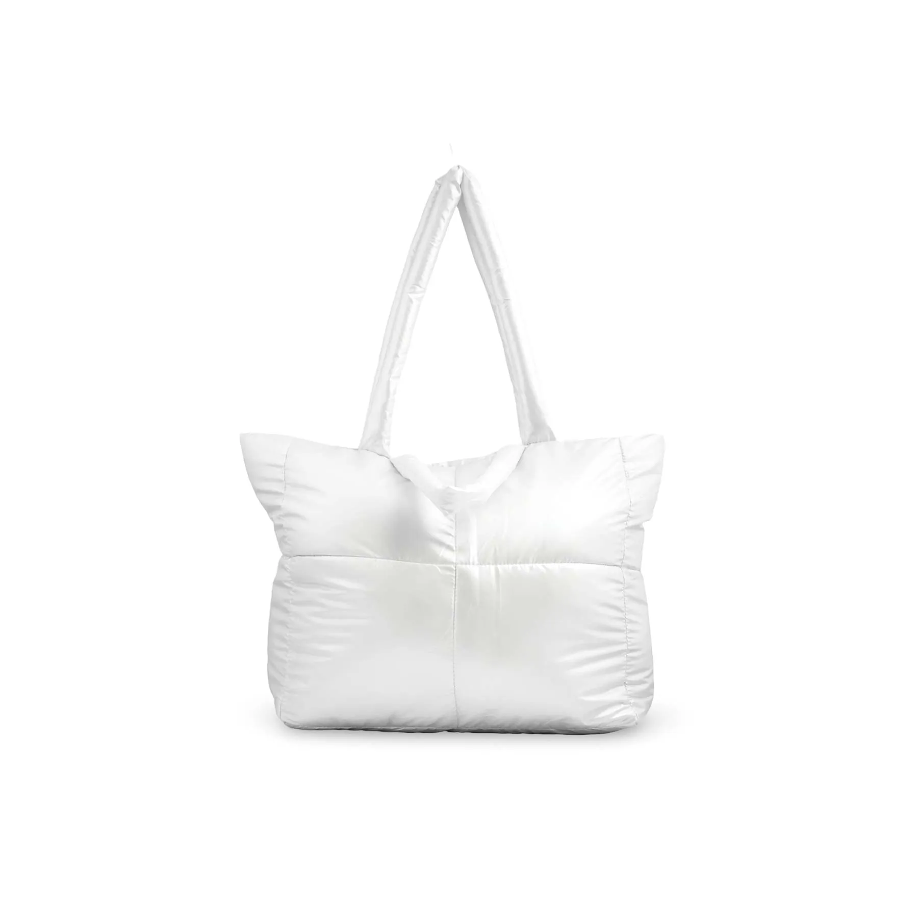 White Formal Shoulder Bag P36316 Compact Shopper Casual Day Out