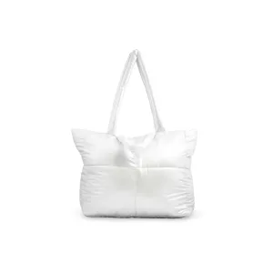 White Formal Shoulder Bag P36316 Compact Shopper Casual Day Out