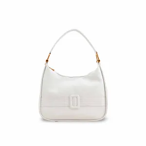 White Formal Shoulder Bag P36382 Premium Feature