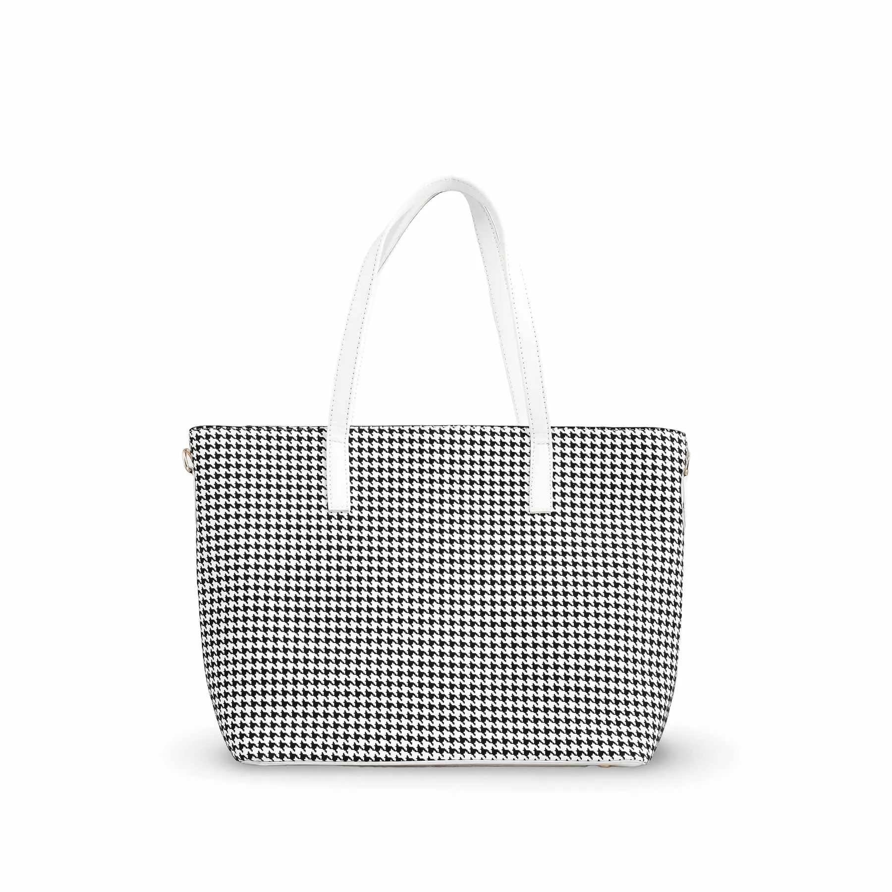 Luxury Structure White Formal Shoulder Bag P55722