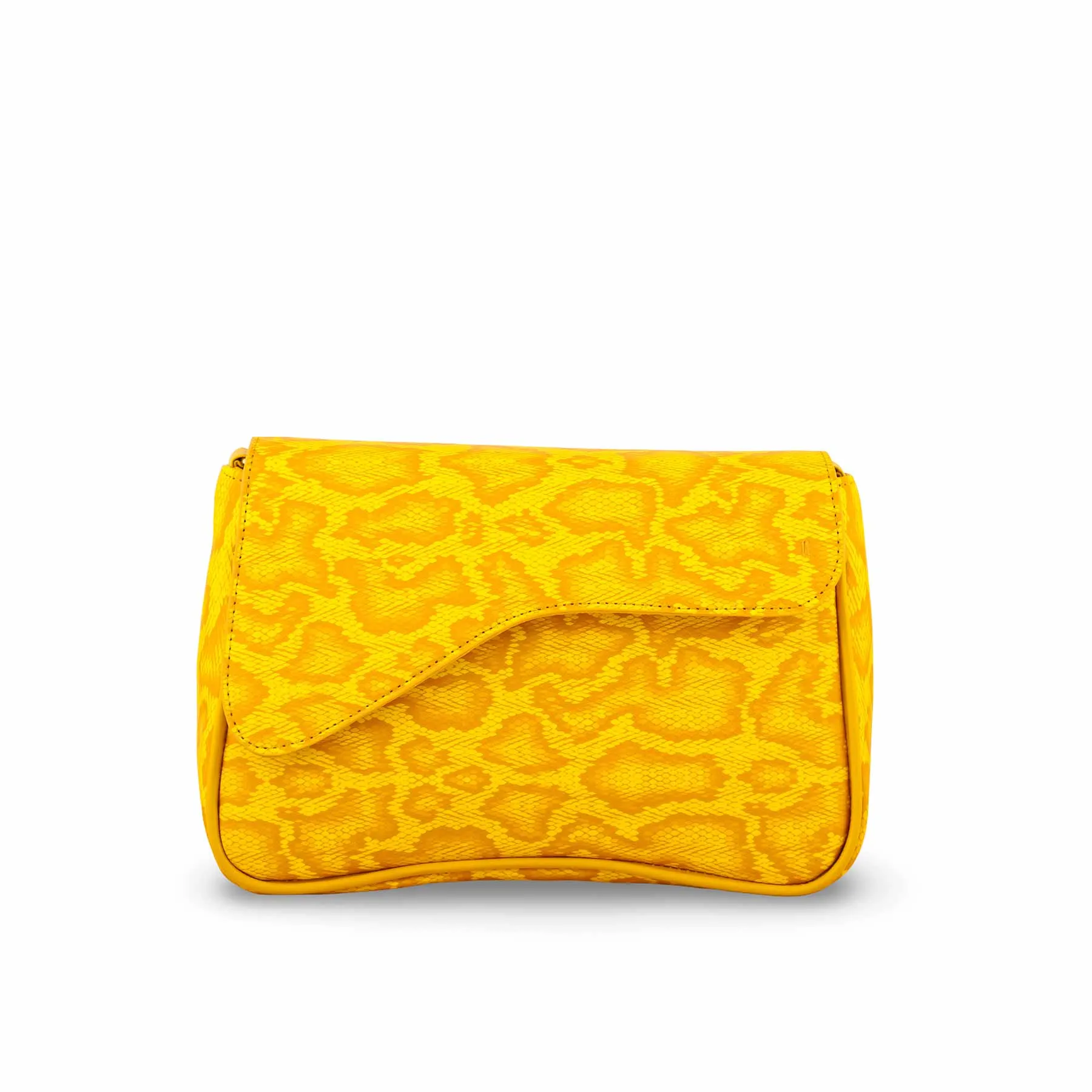 Yellow Casual Shoulder Bag P55701 Fashion Texture