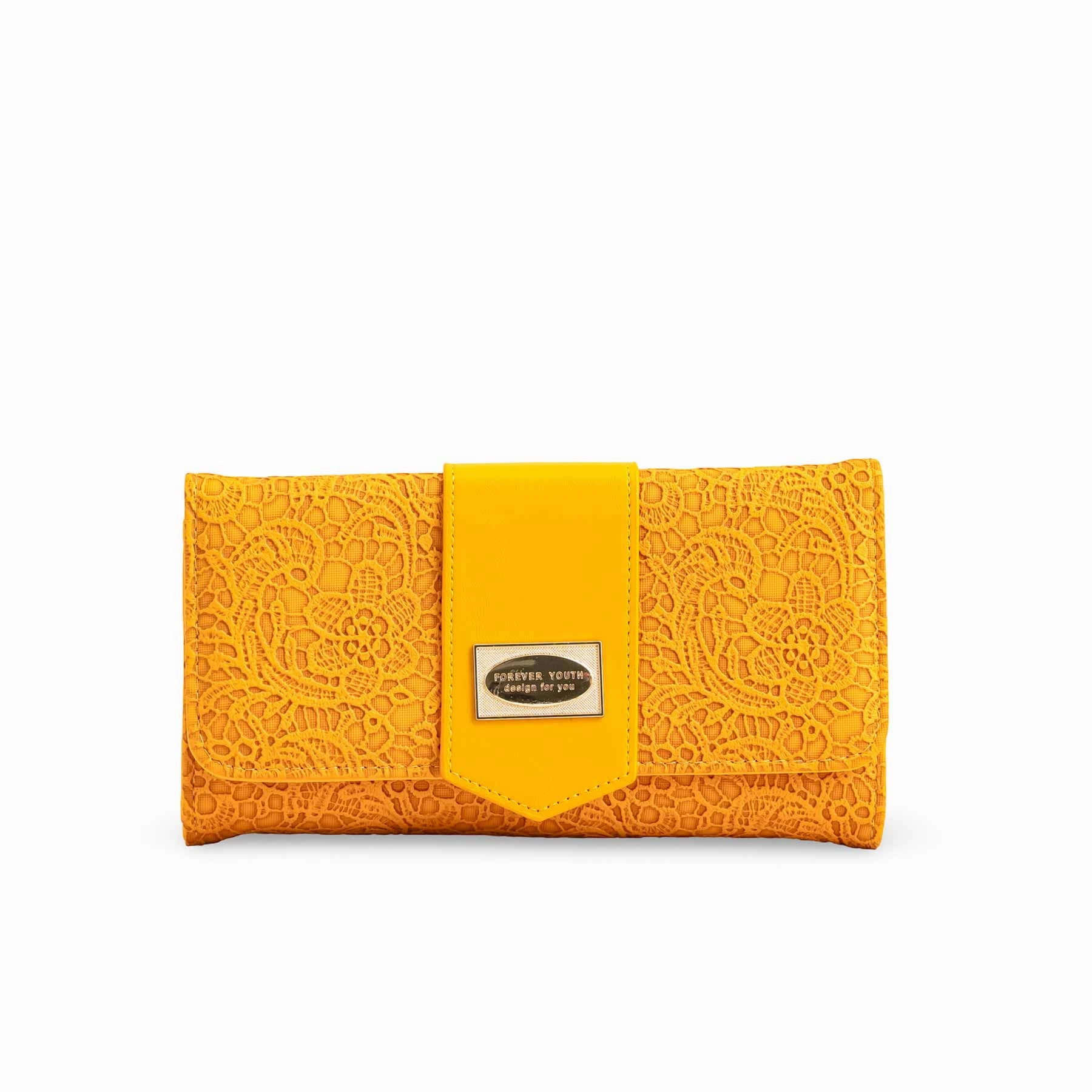 Yellow Casual Wallet For Women P70977 Travel Outfit